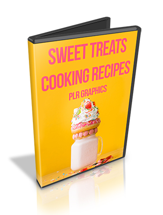 Sweet Treats Cooking Recipes PLR Graphics