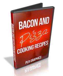 Bacon and Pizza Cooking Recipes PLR Graphics