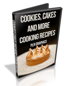 Cookies Cakes and More Cooking Recipes PLR Graphics