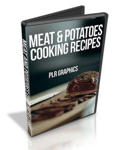 Meat Potatoes and Cheese Cooking Recipes PLR Graphics