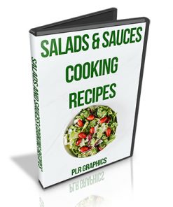 Salads and Sauces Cooking Recipes PLR Graphics