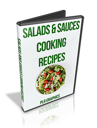 Salads and Sauces Cooking Recipes PLR Graphics