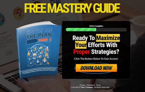 Show Me the Plan Network Marketing PLR Ebook Series