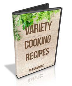 Variety Cooking Recipes PLR Graphics