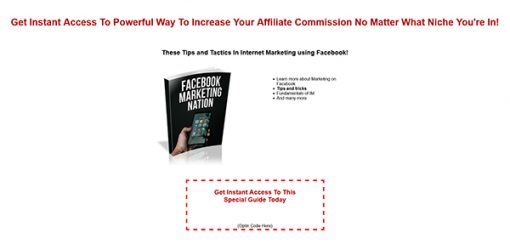 Facebook Marketing Nation Ebook MRR