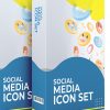 Social Media Icon Set PLR Graphics
