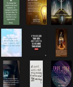 Yoga Quotes PLR Graphics Vol 4