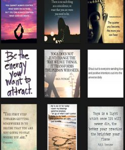 Yoga Quotes PLR Graphics Vol 6