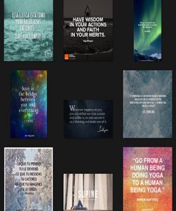 Yoga Quotes PLR Graphics Vol 9