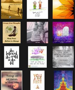 Yoga Quotes PLR Graphics Vol 13