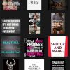 Fitness Quotes PLR Graphics Vol 6