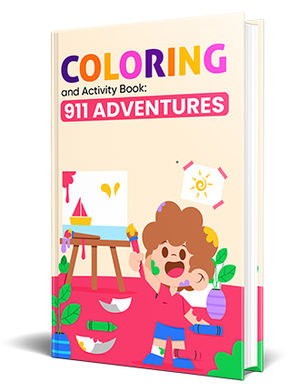 Coloring and Activity Book 911 Adventures PLR Ebook