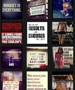 Fitness Quotes PLR Graphics Vol 15