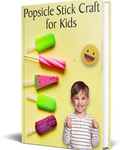 Popsicle Crafts for Kids PLR Ebook