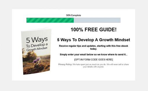 The Growth Mindset Ebook and Videos MRR