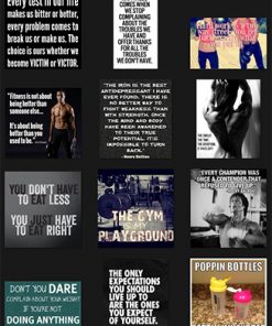 Fitness Quotes PLR Graphics Vol 23