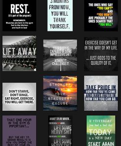 Fitness Quotes PLR Graphics Vol 25