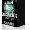 AI Image Library Backgrounds PLR Graphics