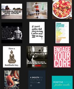 Fitness Quotes PLR Graphics Vol 33