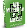 AI in Modern Day PLR Articles