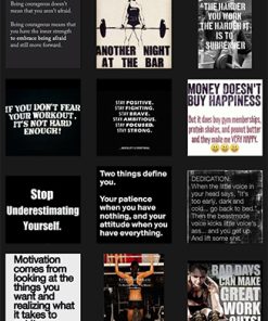 Fitness Quotes PLR Graphics Vol 34