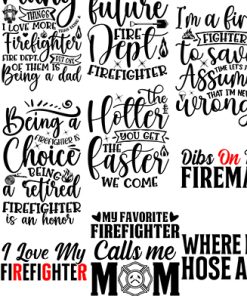 Firefighter Designs PLR Graphics