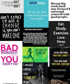 Fitness Quote PLR Graphics Vol 38