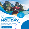Travel Vertical Ads Templates PLR Graphics