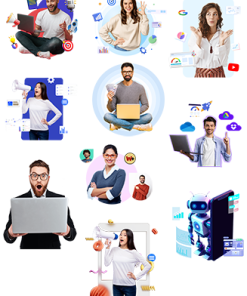 Salespage People Images PLR Graphics Vol 18