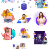 Salespage People Images PLR Graphics Vol 20