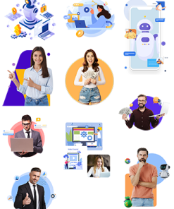Salespage People Images PLR Graphics Vol 22