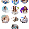 Salespage People Images PLR Graphics Vol 26