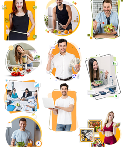 Salespage People Images PLR Graphics Vol 7