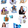 Salespage People Images PLR Graphics Vol 29