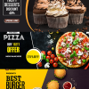 Food Horizontal Ad Templates PLR Graphics Vol 2