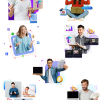 Salespage People Images PLR Graphics Vol 33