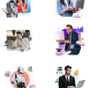 Salespage People Images PLR Graphics Vol 36
