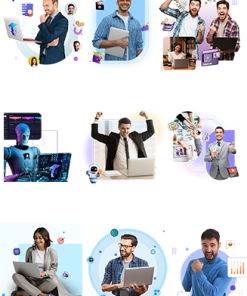 Salespage People Images PLR Graphics Vol 37