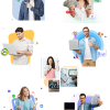 Salespage People Images PLR Graphics Vol 38