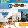 Tourism Horizontal Ad Templates PLR Graphics