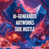 AI Artwork Side Hustle PLR Ebook