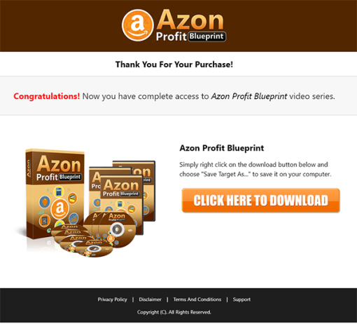 Amazon Profit Blueprint MRR Videos TY