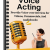 Voice Acting Side Hustle PLR Report