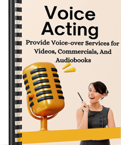 Voice Acting Side Hustle PLR Report