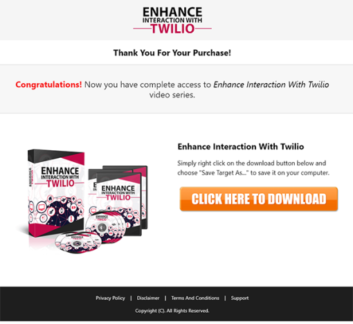 Enhance Twilio Interaction MRR Videos Sales TY