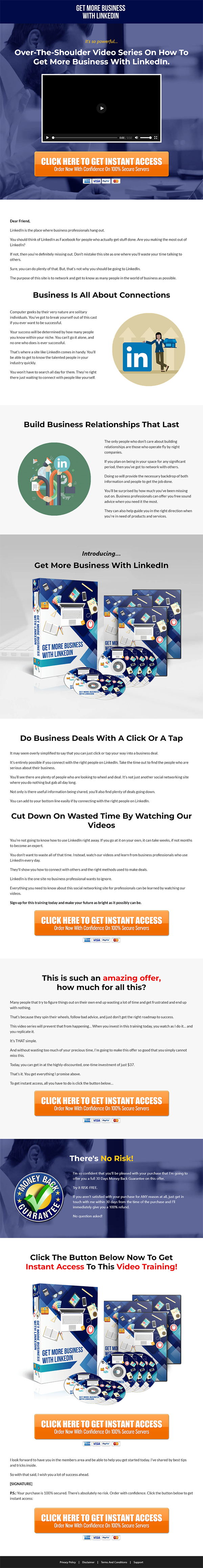 Get More Business with Linkedin MRR Videos Sales