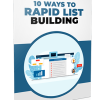 10 Ways to Rapid List Building PLR Report