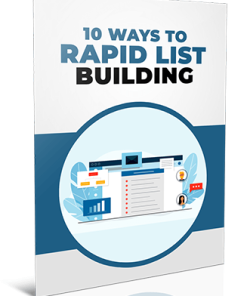 10 Ways to Rapid List Building PLR Report