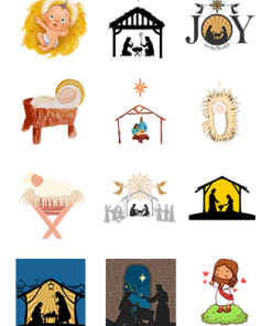 Christmas Clipart PLR Graphics