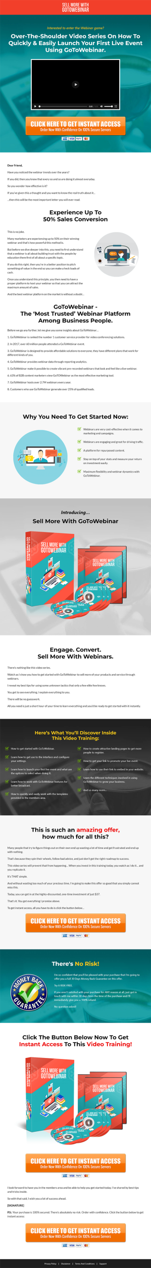 Sell More with GoToWebinar MRR Videos Sales